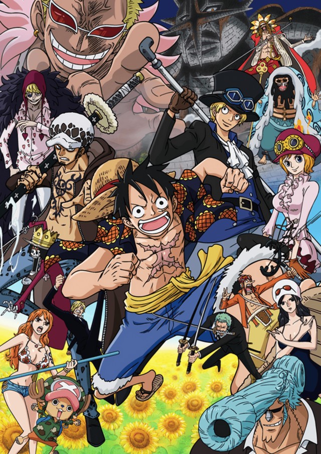 One Piece วันพีช ซีซั่น 17 เดรสโรซ่า ตอนที่ 629-750 พากย์ไทย